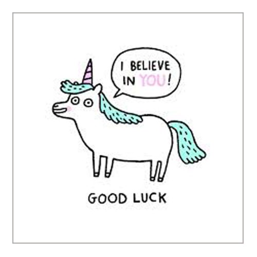 good luck